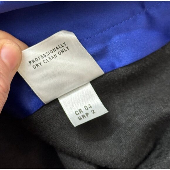 Y2K St. John Sport‎ Marie Gray Black Impressed Logo Velour Jacket Rich Mobwife - Picture 11 of 12